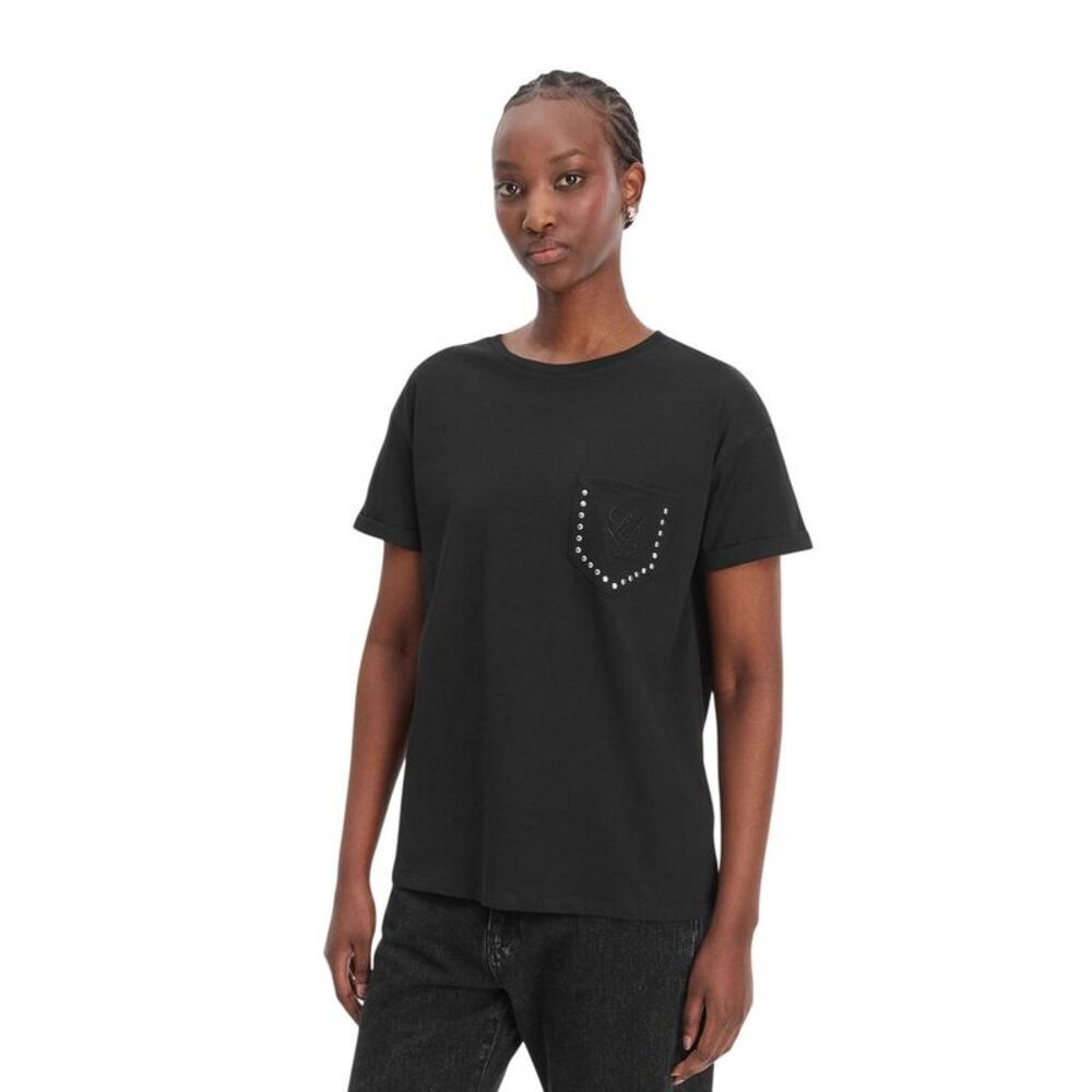 Liu Jo Bicolor Cotton Women's T-Shirt